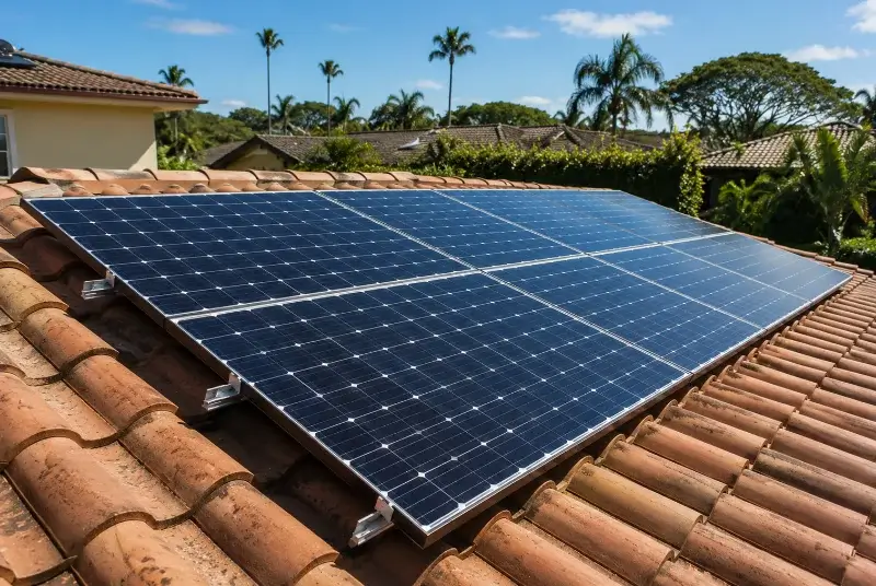 Installation de panneaux solaires à Saint-Loubouer
